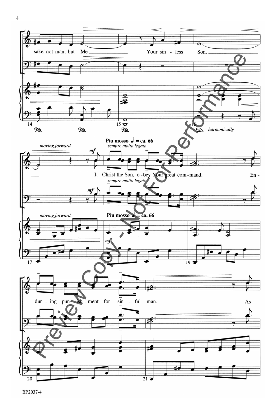 Forsaken Forsaken 4-Part scores gallery preview page 4