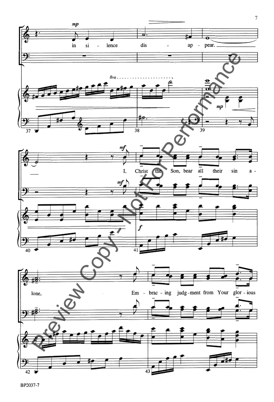 Forsaken Forsaken 4-Part scores gallery preview page 7