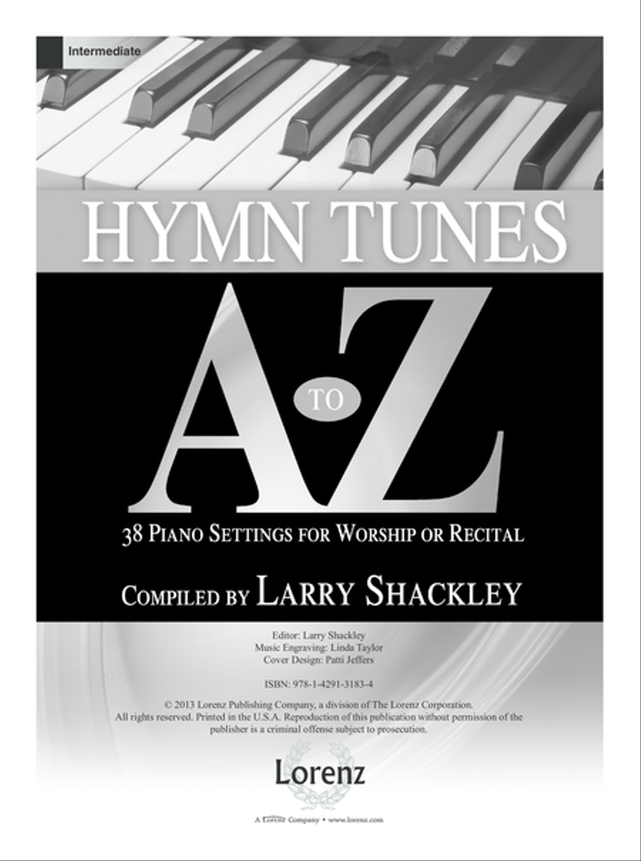 Hymn Tunes A to Z (Digital Download) Piano Solo scores gallery preview page 1