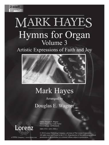 Mark Hayes: Hymns for Organ, Vol. 3 (Digital Delivery)
