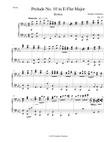 Prelude No. 10 in E-Flat Major 