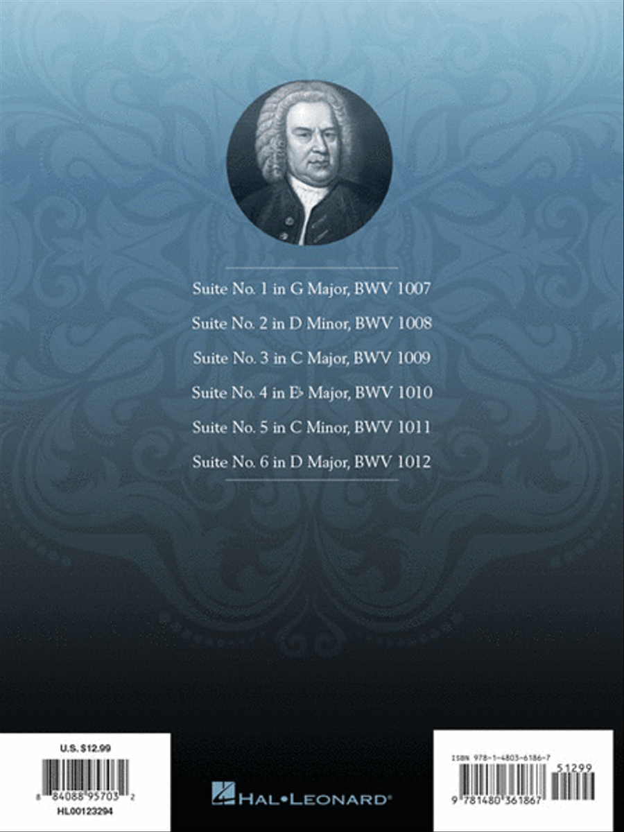 Bach Cello Suites for Electric Bass Cello scores gallery preview page 6