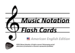 Music Notation Flash Cards (American English)
