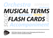 Musical Terms Flash Cards