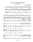 Jesu, Joy of Man's Desiring (SSAA) mini preview