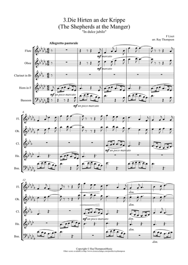 Liszt: Weihnachtsbaum (Christmas Tree) No.3 Die Hirten an der Krippe (The Shepherds at the Manger)