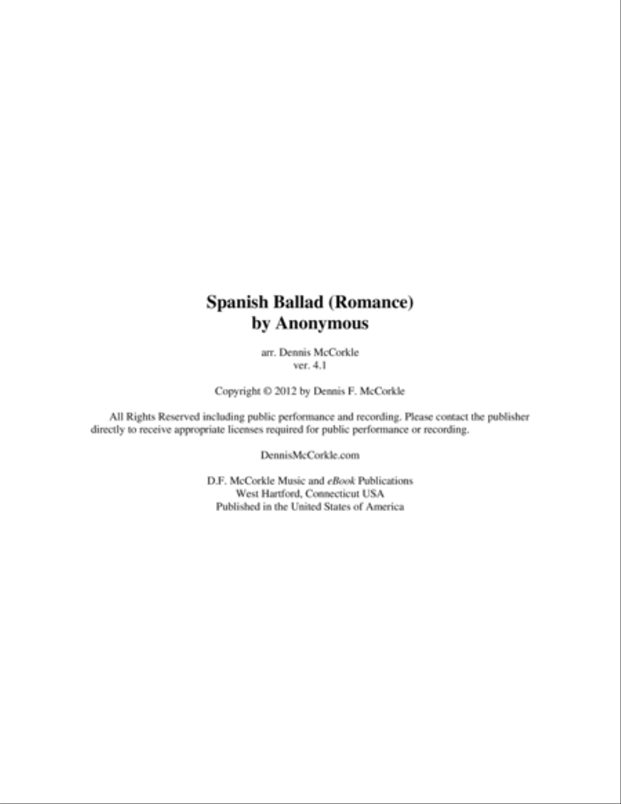 Romanza (Spanish Ballad) - Student Edition Acoustic Guitar scores gallery preview page 2
