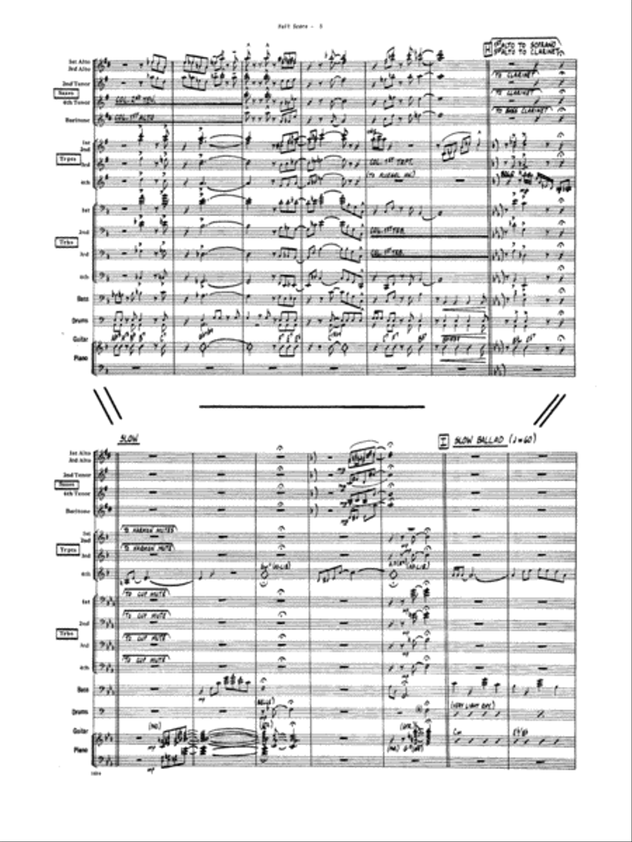 Central Park North - Full Score Jazz Ensemble scores gallery preview page 5