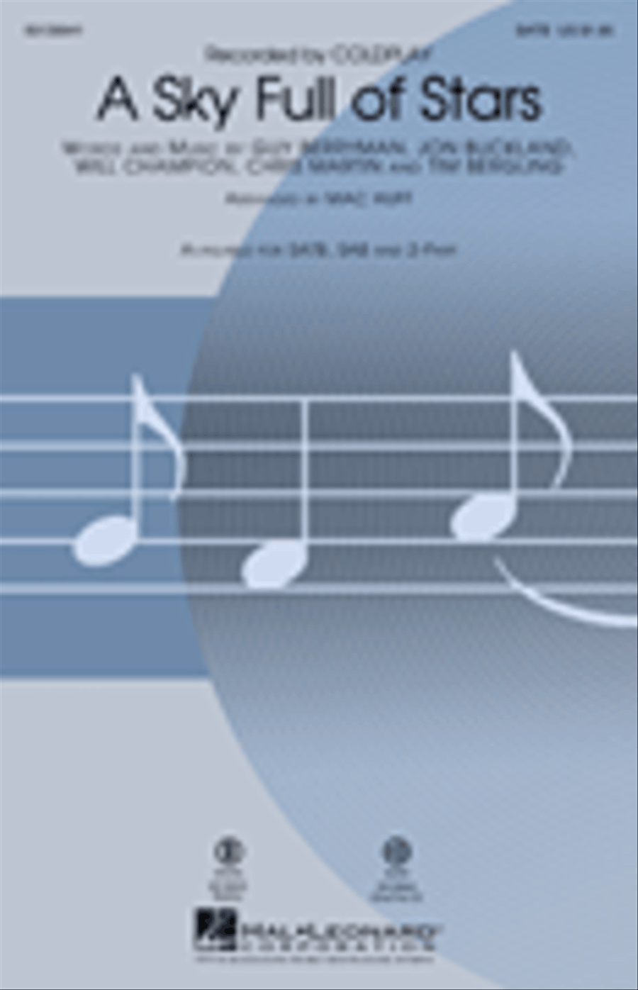 A Sky Full of Stars Choir scores gallery preview page 1