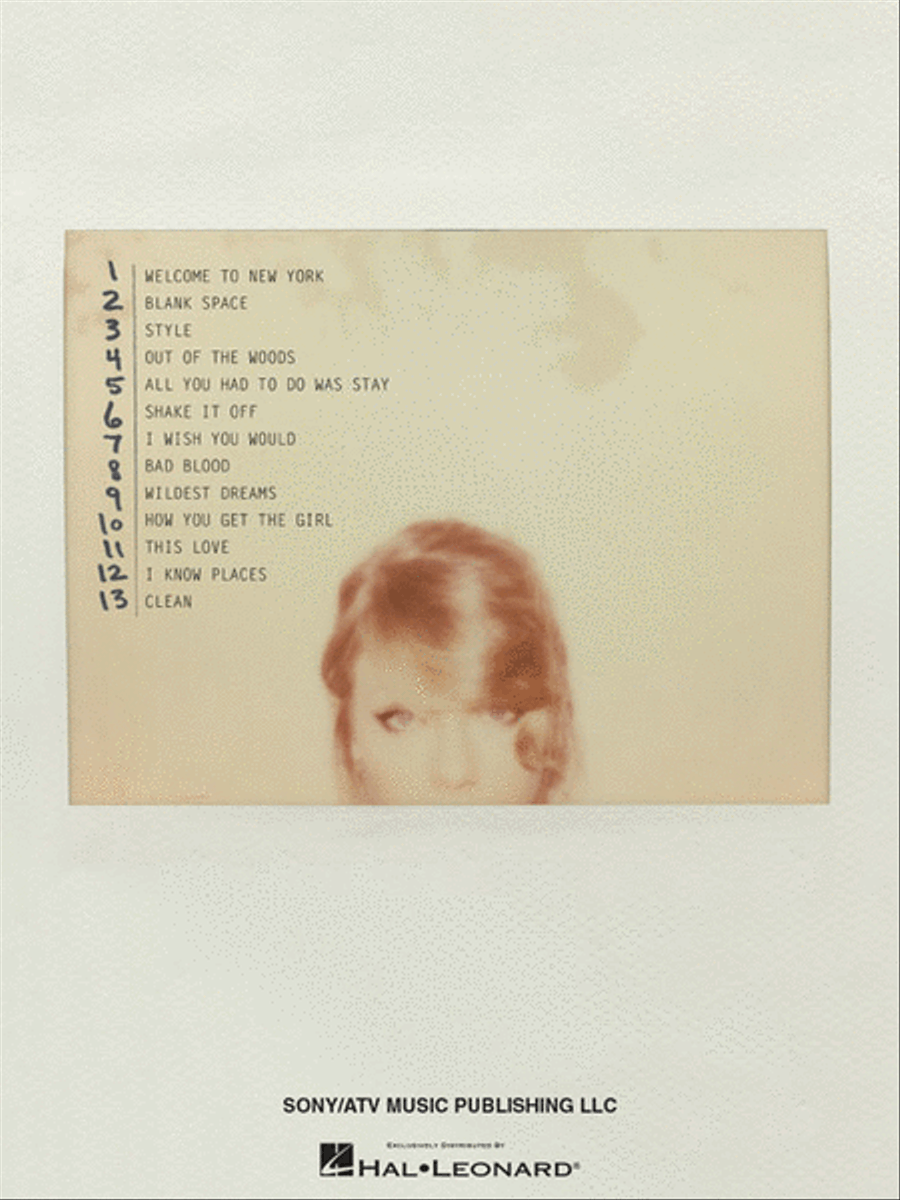 Taylor Swift - 1989 scores gallery preview page 6