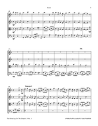 The Snow Lay On The Ground String Quartet scores gallery preview page 3