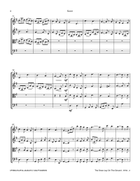 The Snow Lay On The Ground String Quartet scores gallery preview page 4