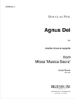 Agnus Dei, Double Chorus a cappella