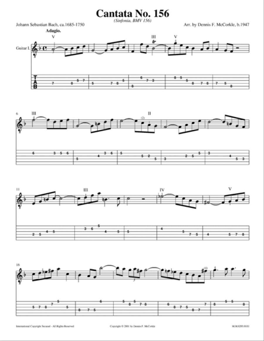 Bach for Two Guitars (Collection) Classical Guitar scores gallery preview page 3
