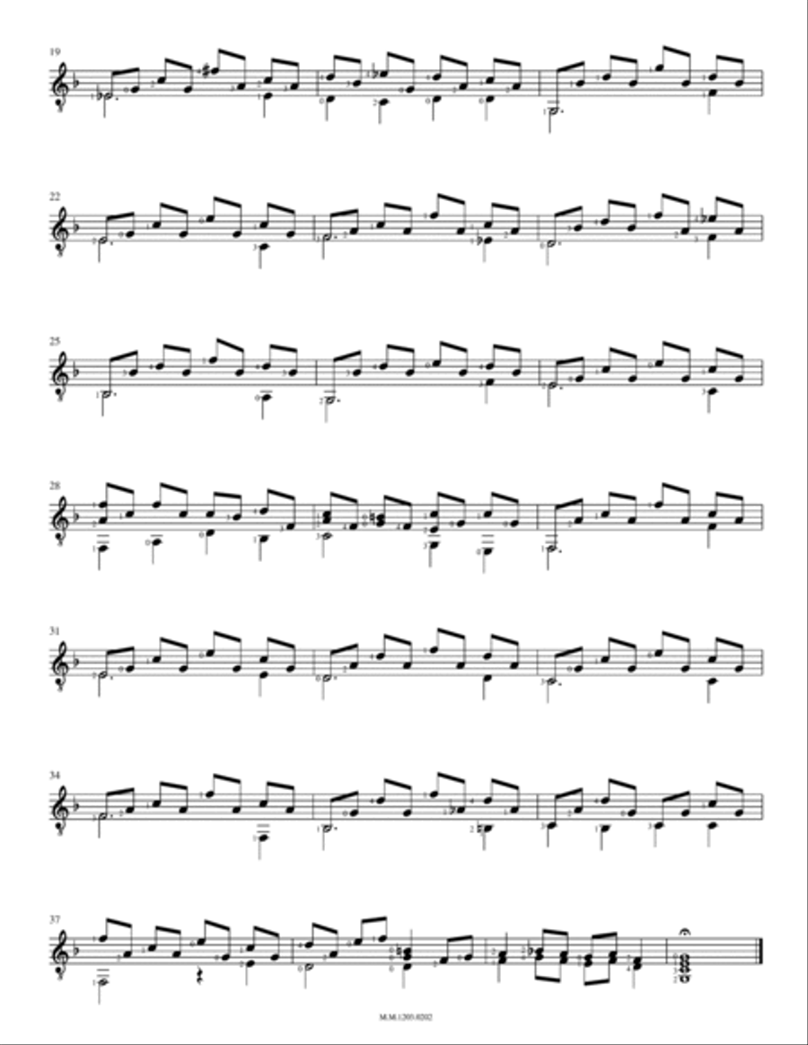 Bach for Two Guitars (Collection) Classical Guitar scores gallery preview page 6