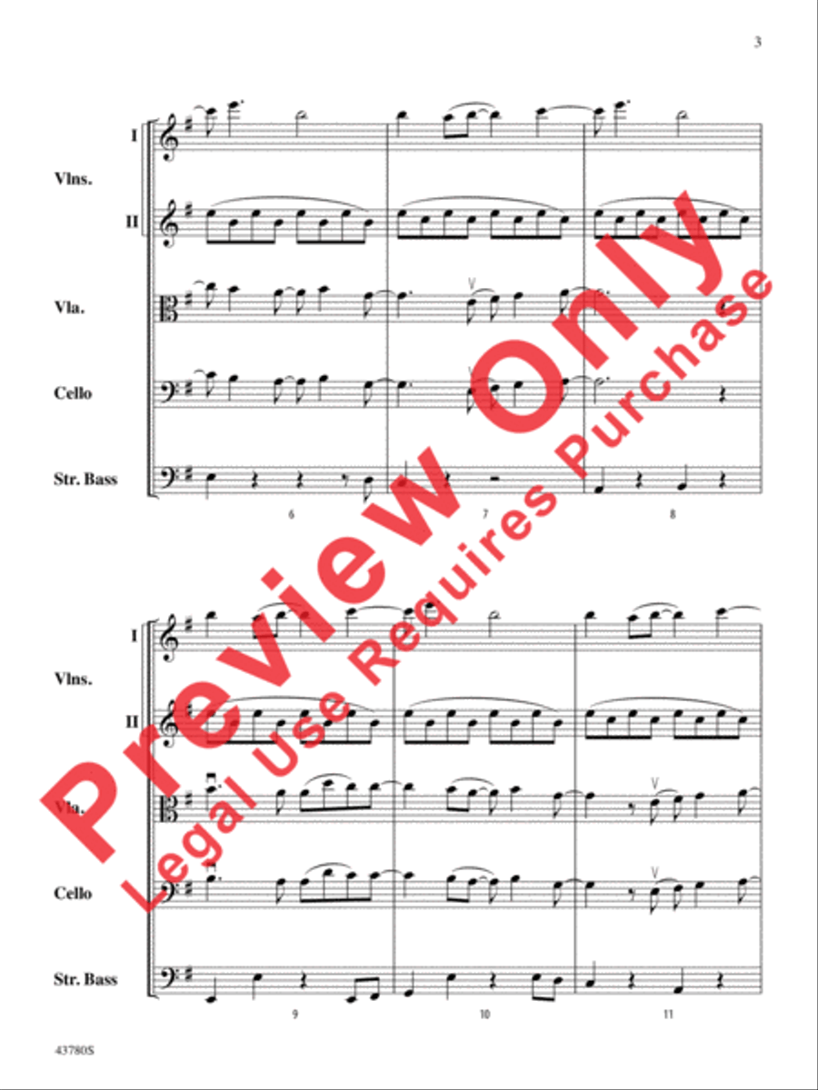 Bring Me to Life Bring Me to Life String Orchestra scores gallery preview page 4