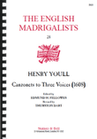 Canzonets to Three Voices 1608 (Made to order)