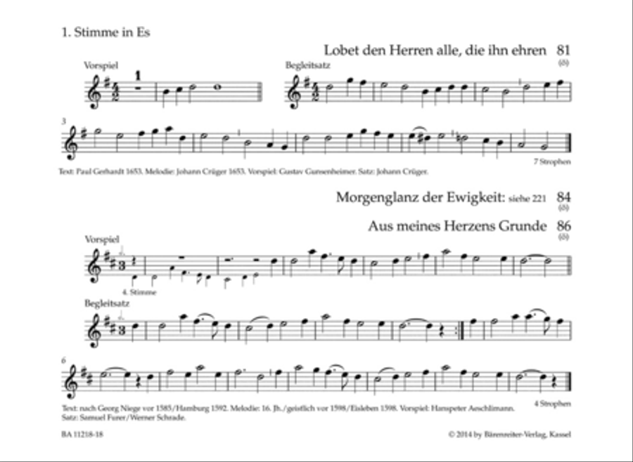Blaserbuch zum Gotteslob (1st part in E-flat) Alto Saxophone scores gallery preview page 2
