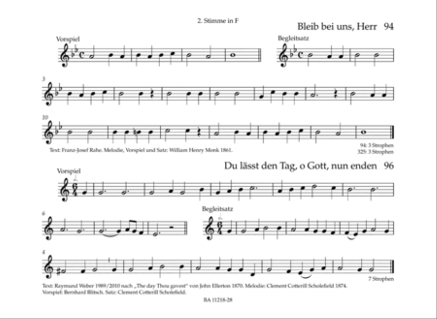 Bläserbuch zum Gotteslob Horn scores gallery preview page 2