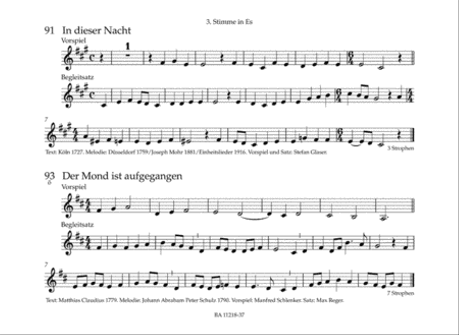 Blaserbuch zum Gotteslob (3rd part in E-flat (violin clef)) Horn scores gallery preview page 2