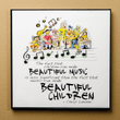 Beautiful Music, Beautiful Children Print