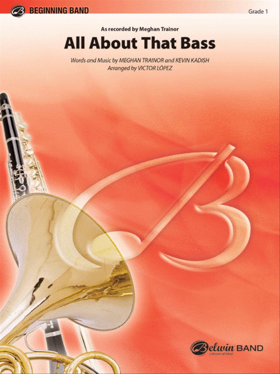 All About That Bass All About That Bass Concert Band scores gallery preview page 1