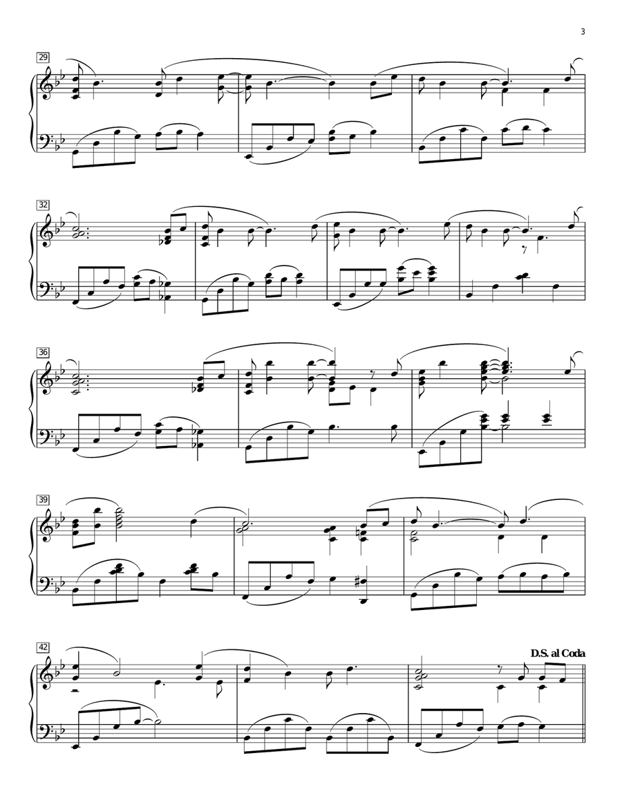 Love The Way You Lie Love The Way You Lie Piano Solo scores gallery preview page 3
