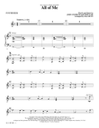 All of Me (arr. Mac Huff) - Synthesizer