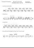 Because I Am A Girl - Drum Chart and MP3 Music Track