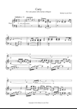 Carry (with Clarinet Obbligato)