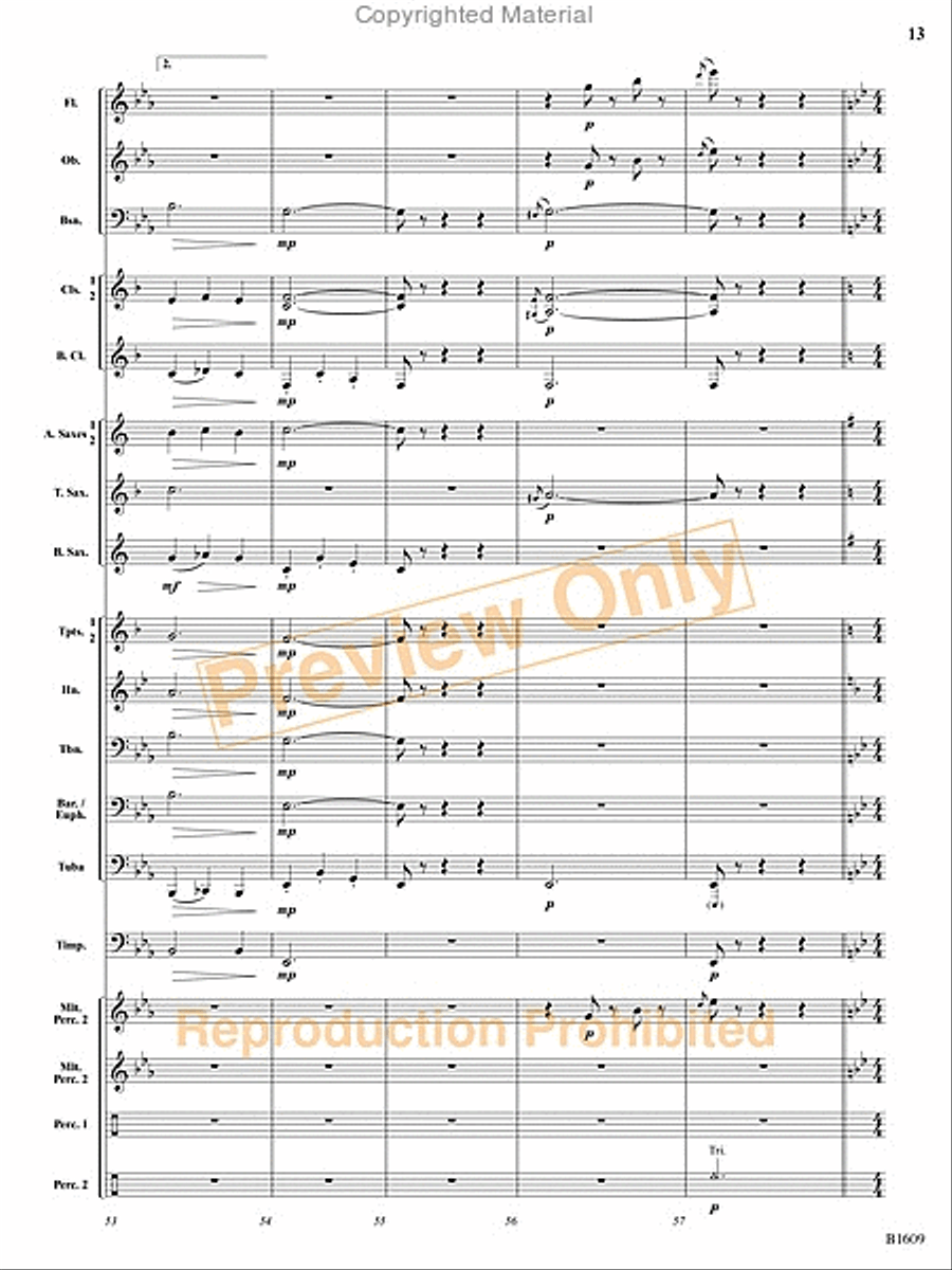 Christmas at the Circus Christmas at the Circus Concert Band scores gallery preview page 14