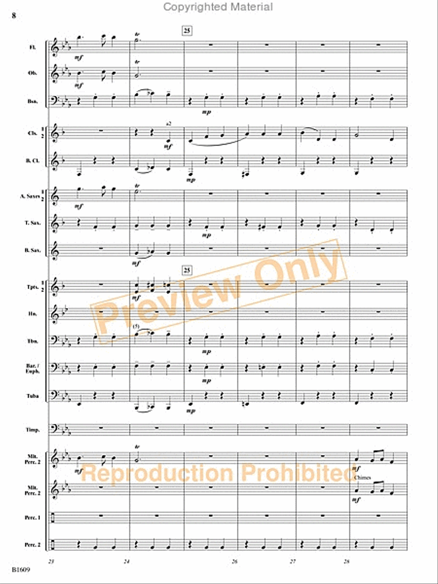 Christmas at the Circus Christmas at the Circus Concert Band scores gallery preview page 9