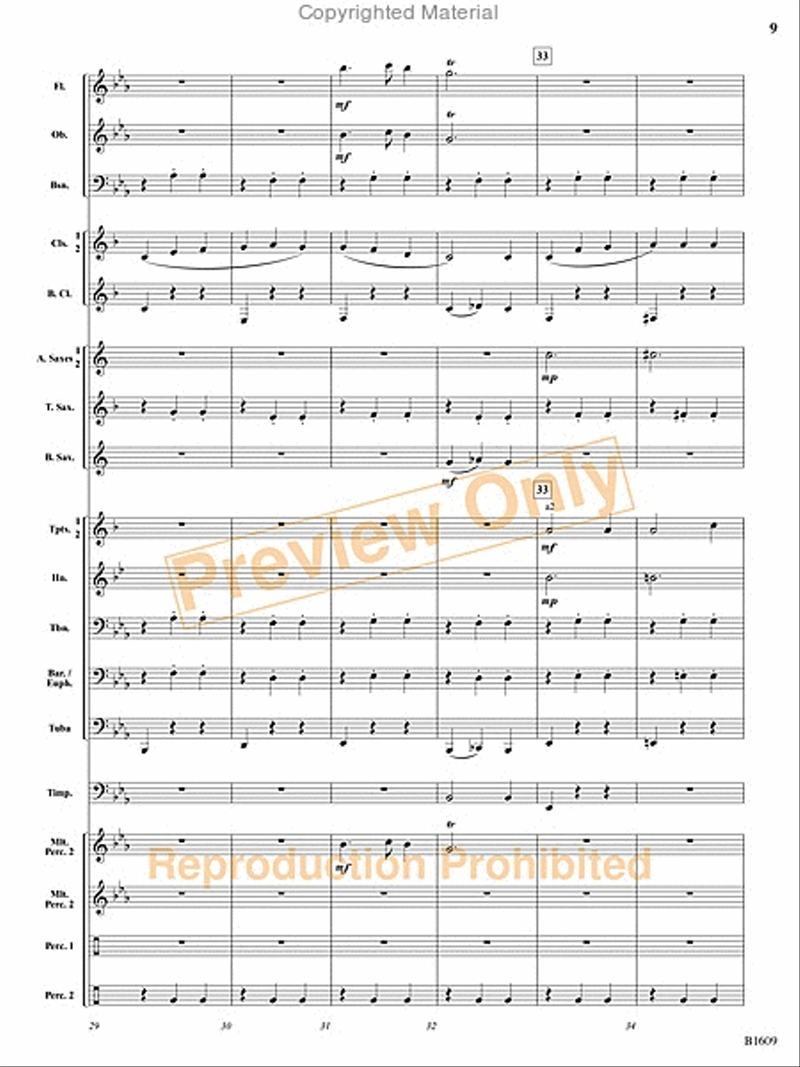 Christmas at the Circus Christmas at the Circus Concert Band scores gallery preview page 10