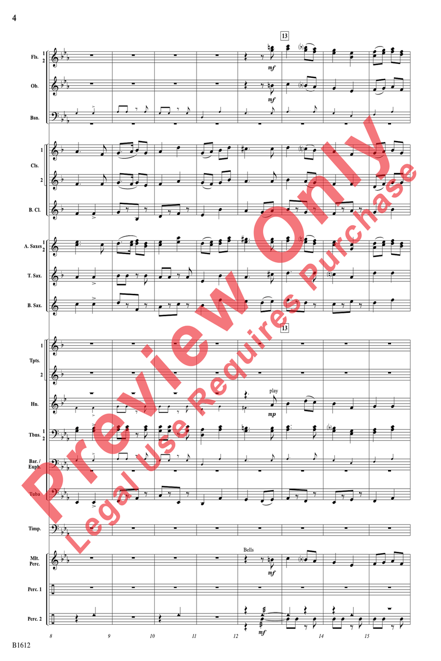Hopak! Hopak! Concert Band scores gallery preview page 4