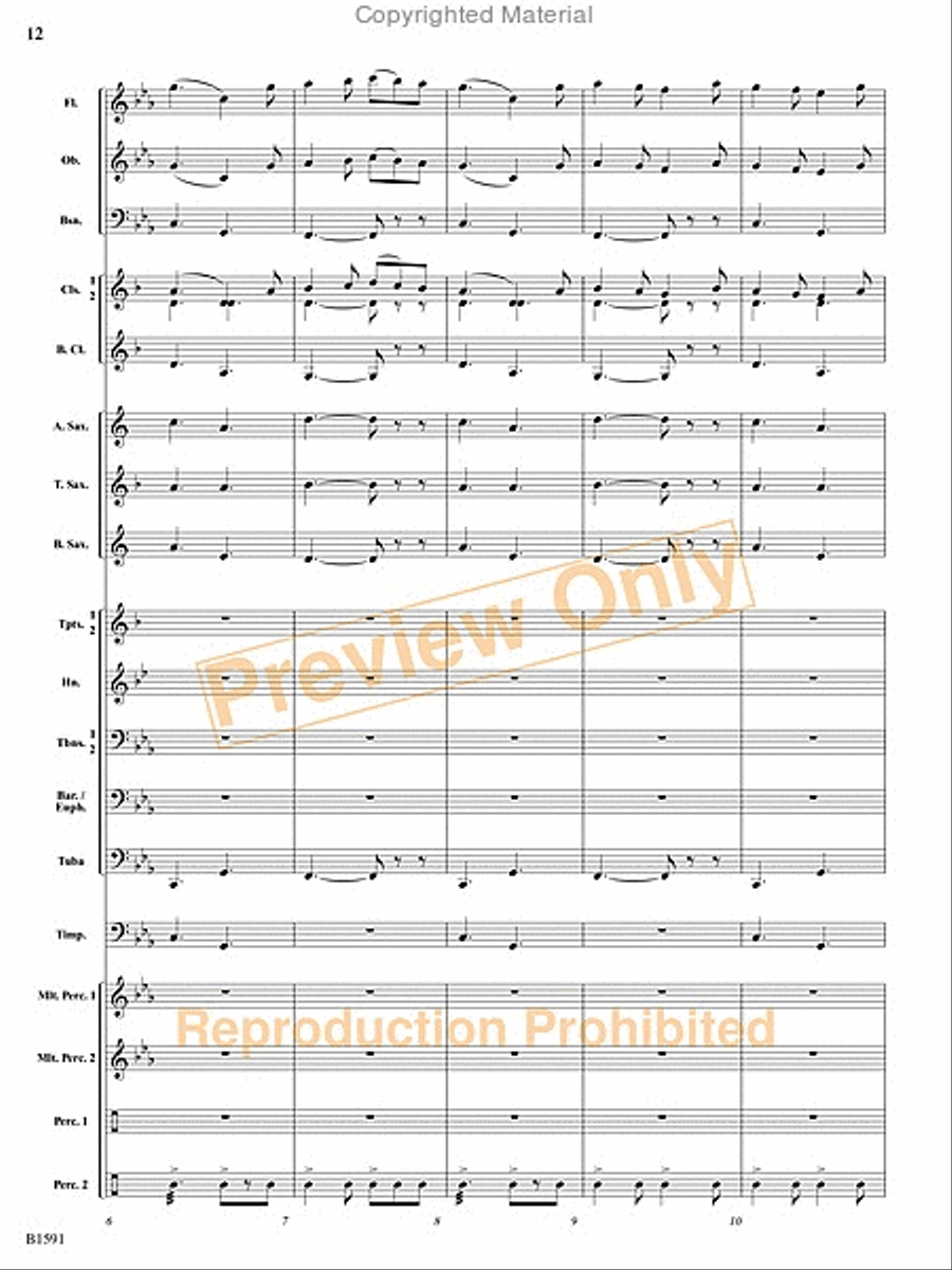 Little Suite for Band Little Suite for Band Concert Band scores gallery preview page 13