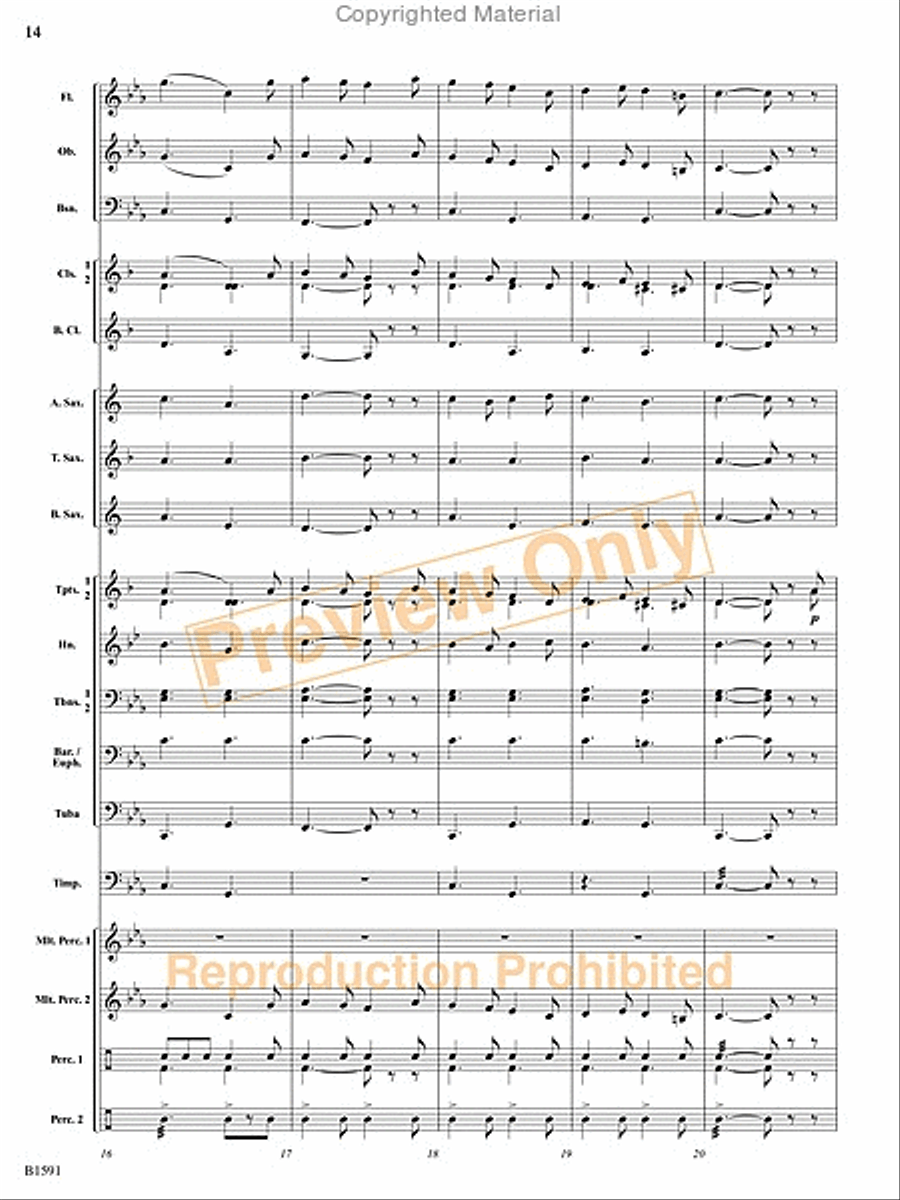 Little Suite for Band Little Suite for Band Concert Band scores gallery preview page 15