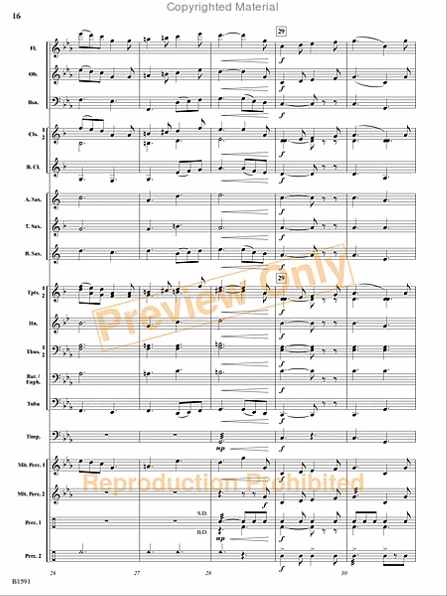 Little Suite for Band Little Suite for Band Concert Band scores gallery preview page 17