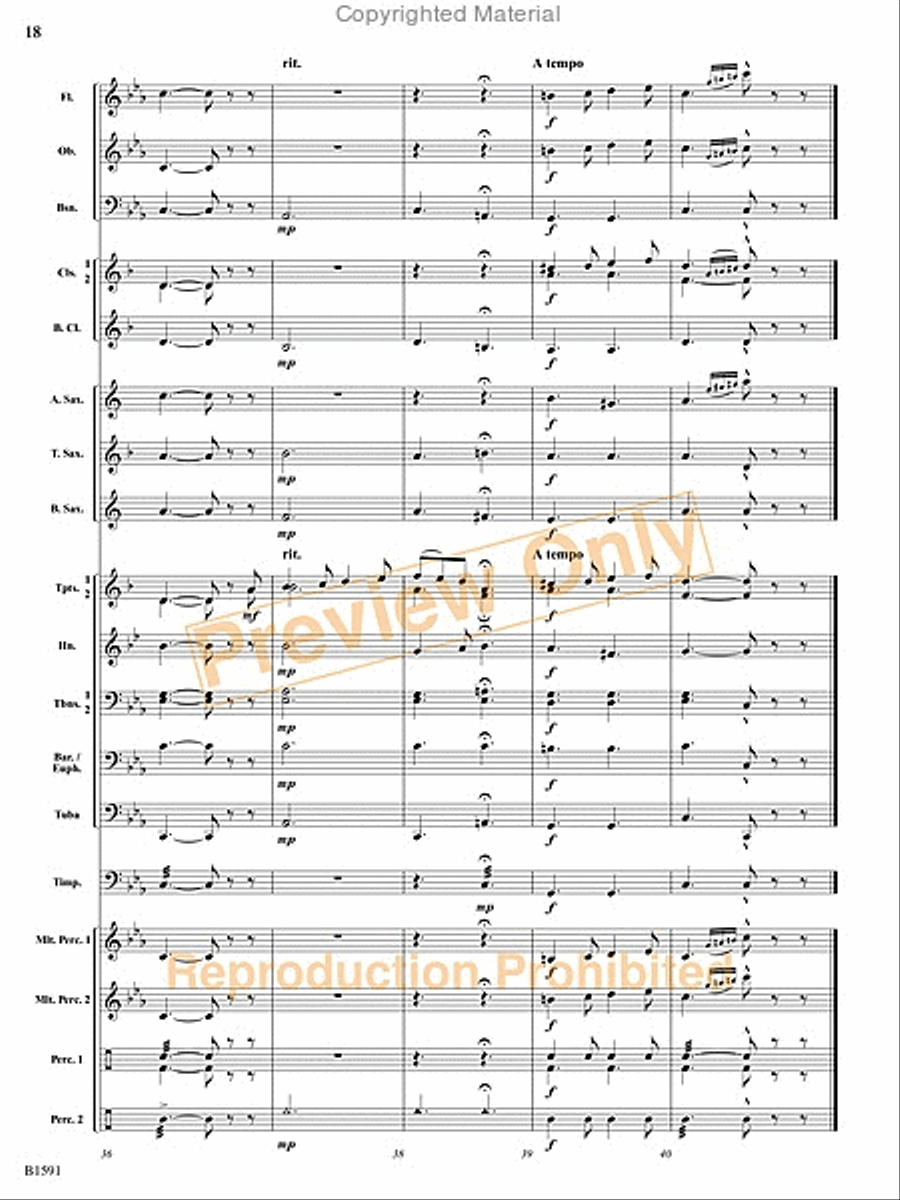 Little Suite for Band Little Suite for Band Concert Band scores gallery preview page 19