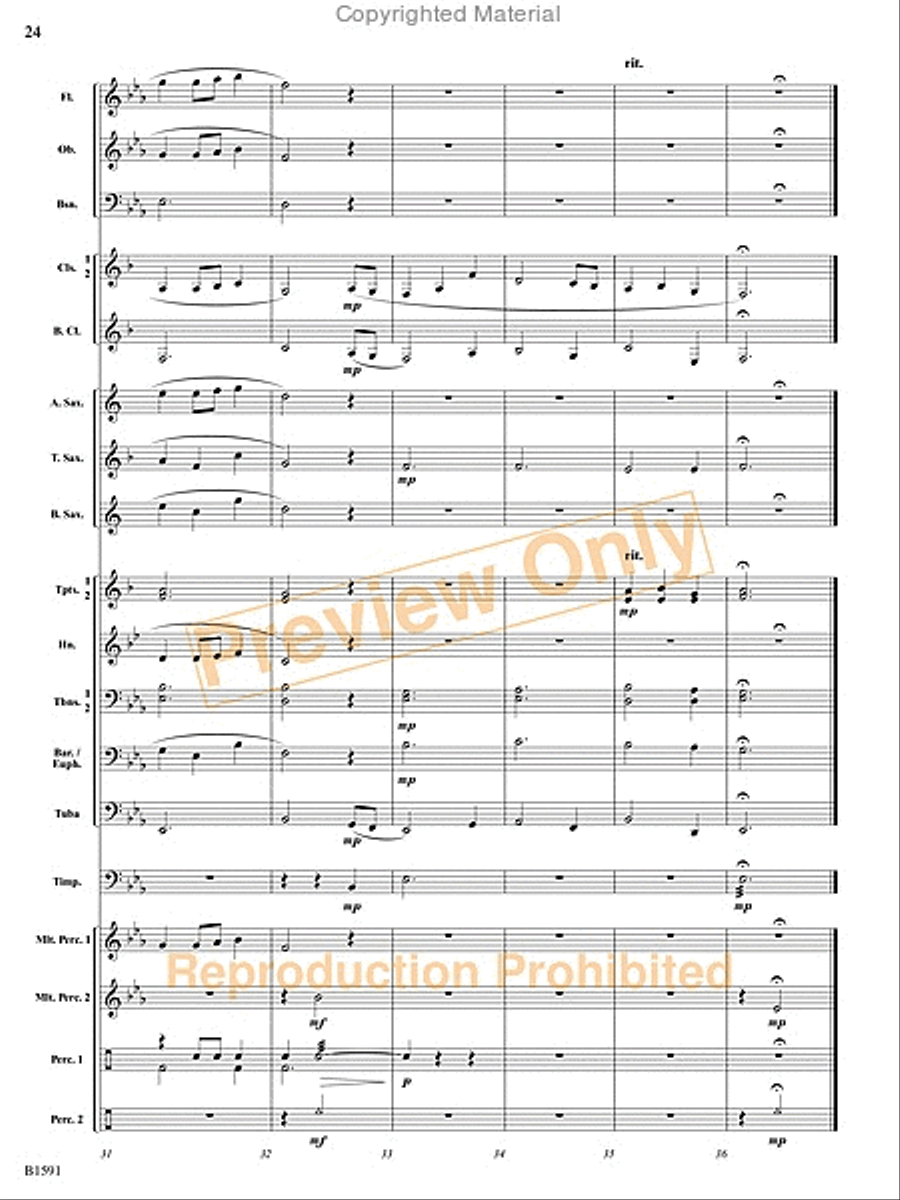 Little Suite for Band Little Suite for Band Concert Band scores gallery preview page 25