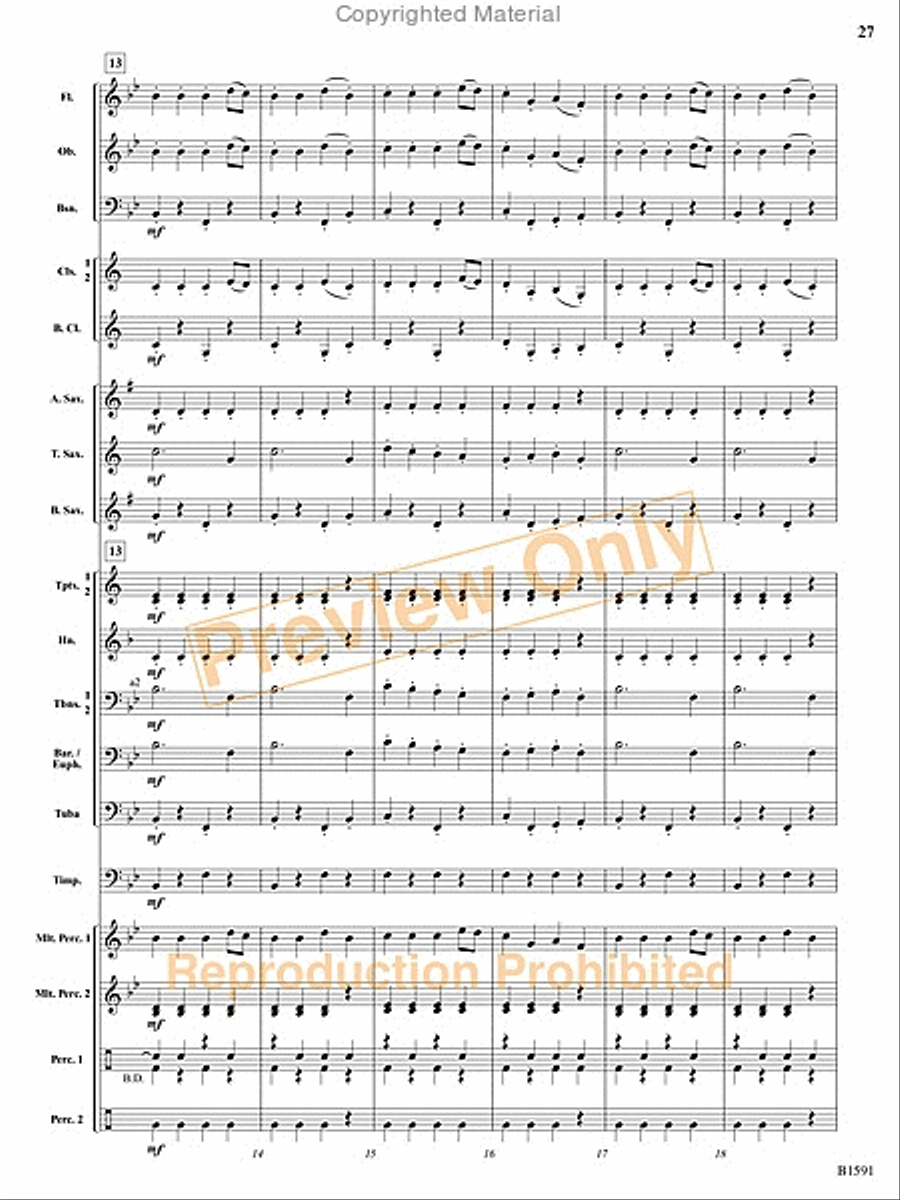 Little Suite for Band Little Suite for Band Concert Band scores gallery preview page 28