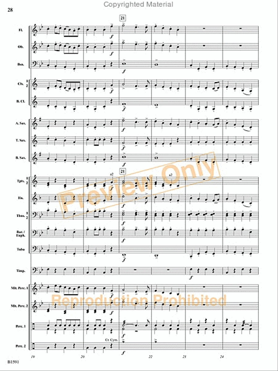 Little Suite for Band Little Suite for Band Concert Band scores gallery preview page 29
