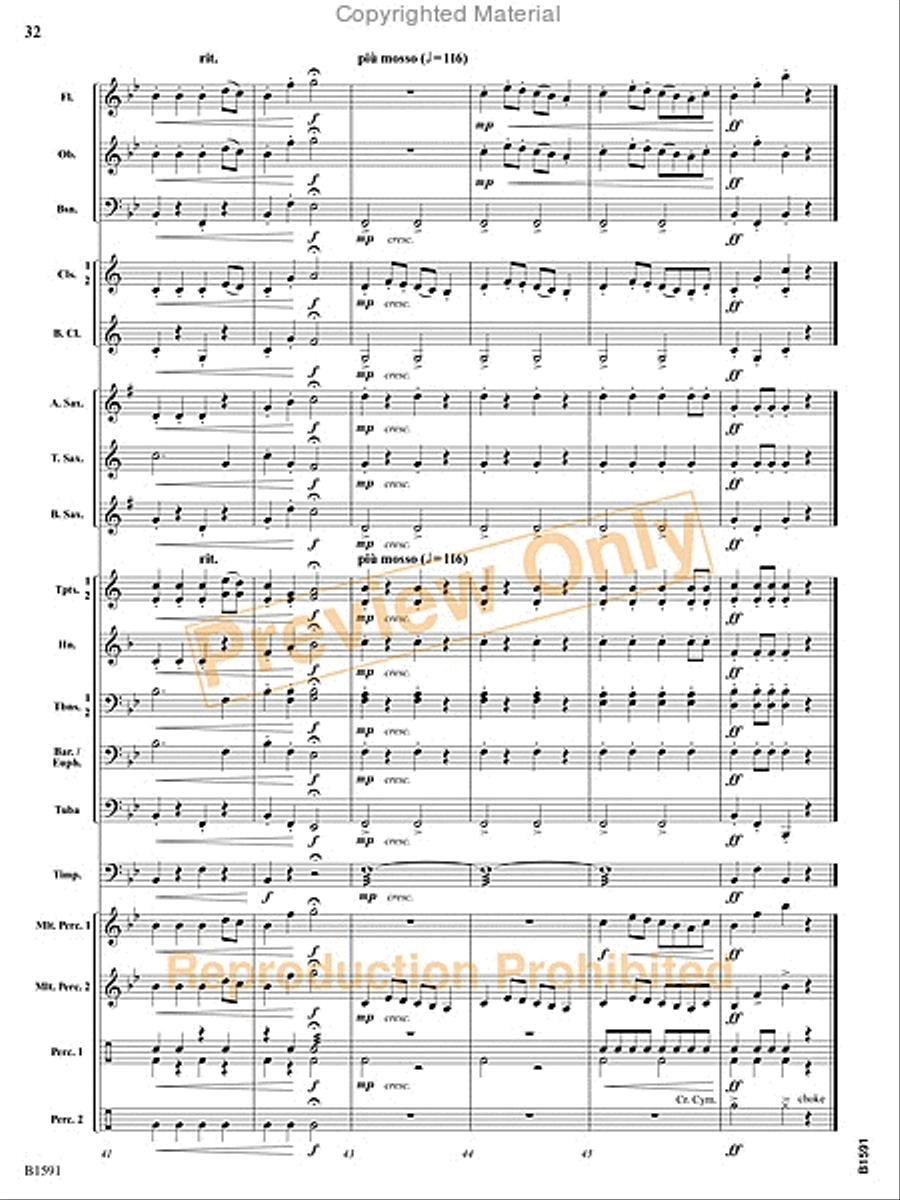 Little Suite for Band Little Suite for Band Concert Band scores gallery preview page 33