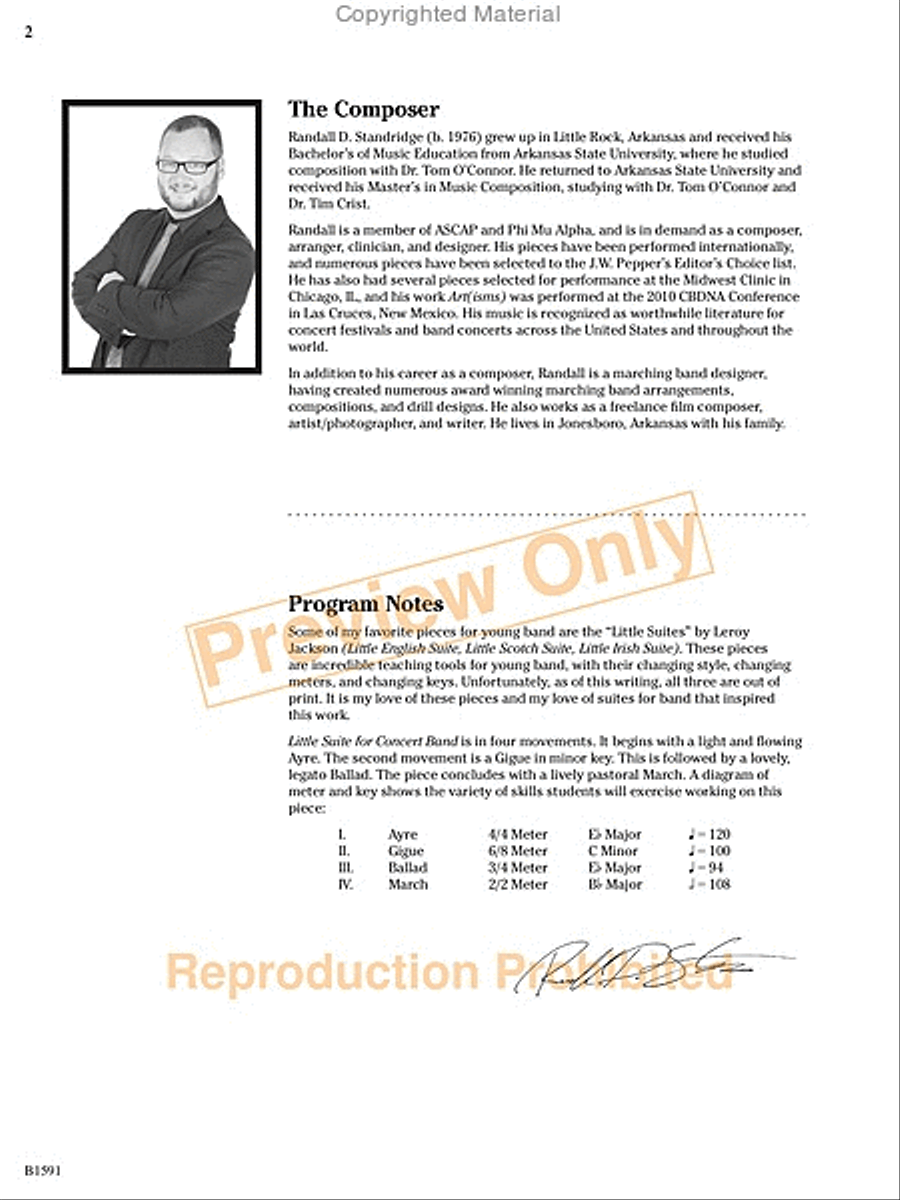 Little Suite for Band Little Suite for Band Concert Band scores gallery preview page 35