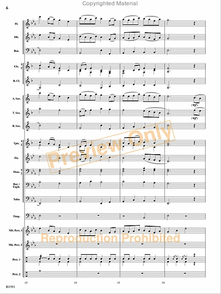 Little Suite for Band Little Suite for Band Concert Band scores gallery preview page 39