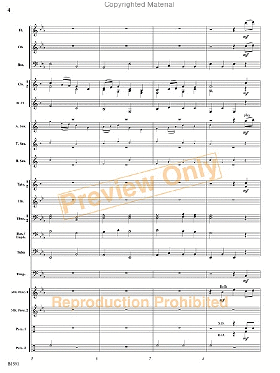 Little Suite for Band Little Suite for Band Concert Band scores gallery preview page 5
