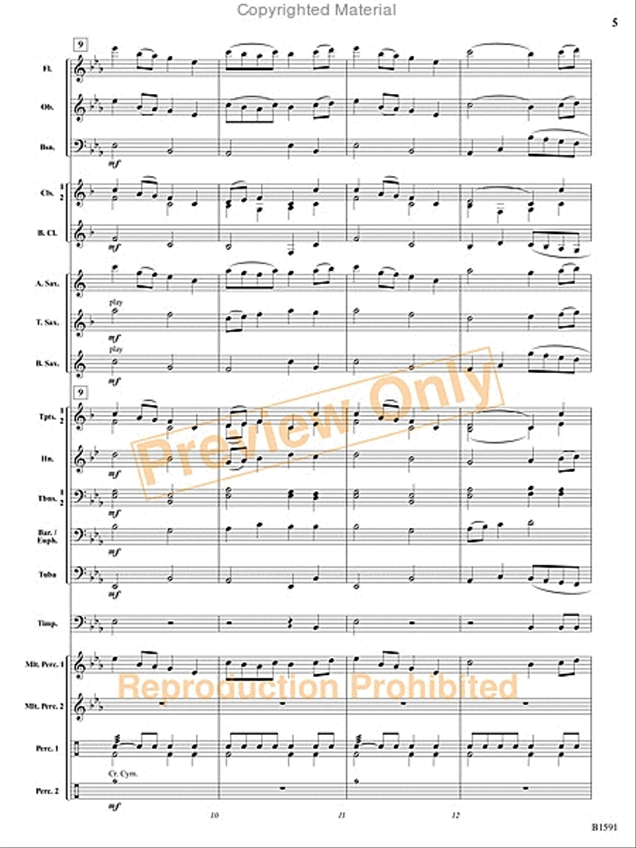 Little Suite for Band Little Suite for Band Concert Band scores gallery preview page 6