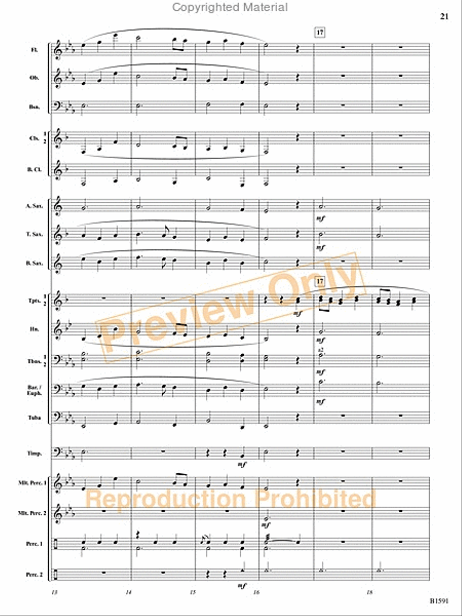 Little Suite for Band Little Suite for Band Concert Band scores gallery preview page 54