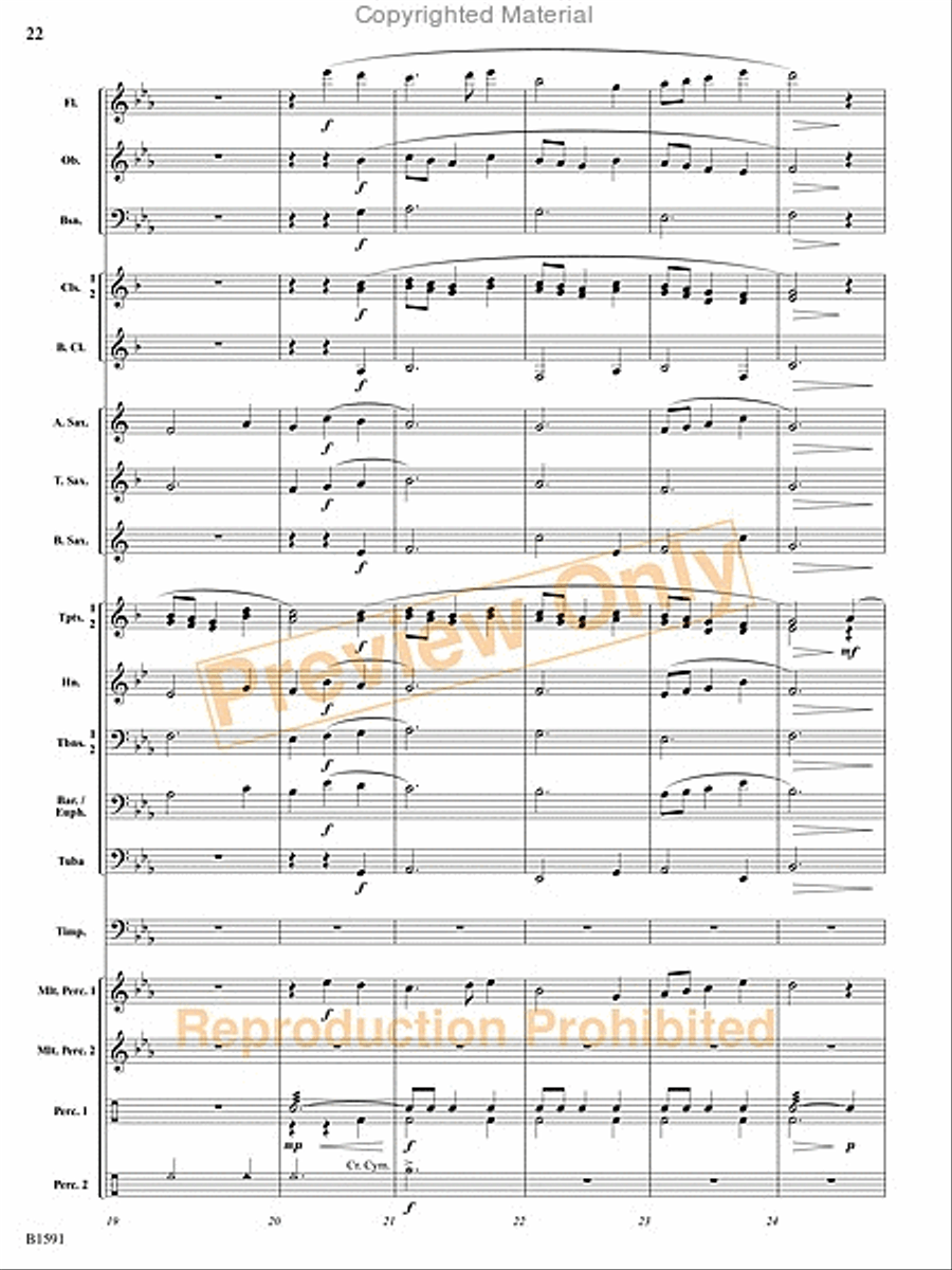 Little Suite for Band Little Suite for Band Concert Band scores gallery preview page 55