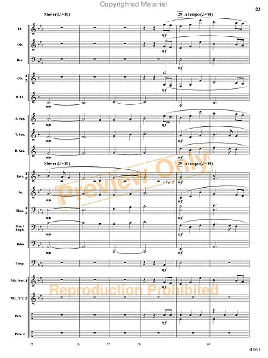 Little Suite for Band Little Suite for Band Concert Band scores gallery preview page 56