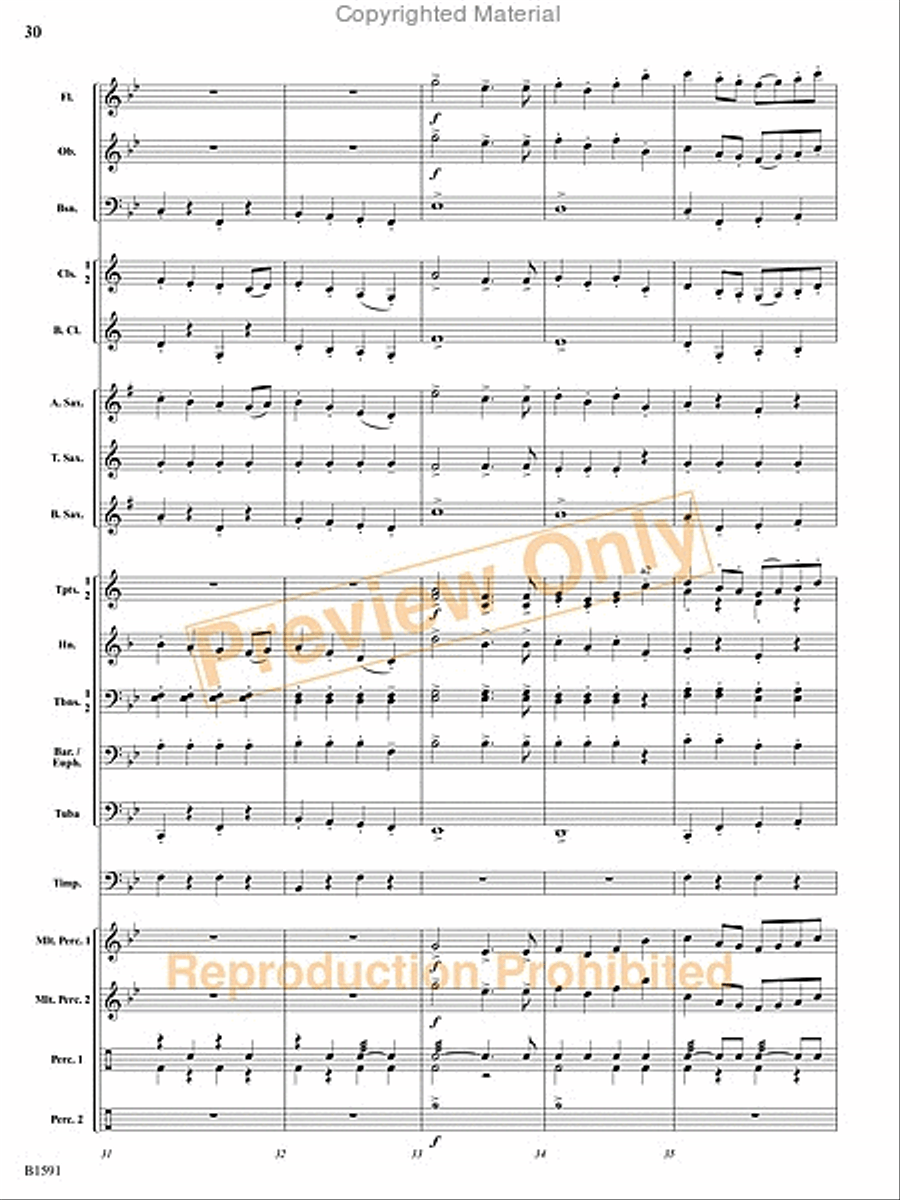 Little Suite for Band Little Suite for Band Concert Band scores gallery preview page 63